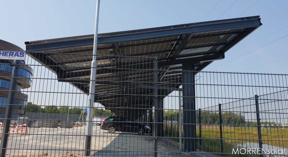 MORRENsolar - solar parking Den Bosch - Empel